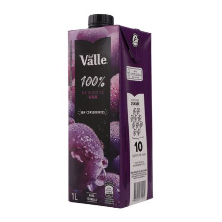 BEBIDA DEL VALLE 100% UVA TP 1L 360-6