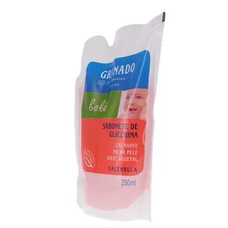 Sabonete Líquido Granado Bebê Calêndula Glicerina Refil 250Ml 360-4