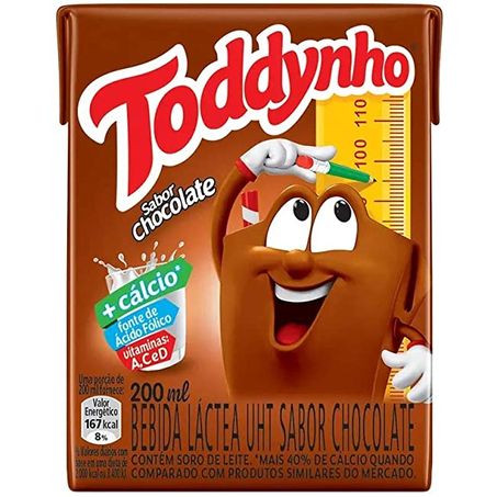 Bebida lactea toddynho 200ml chocolate