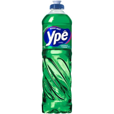 Detergente ype 500ml limao