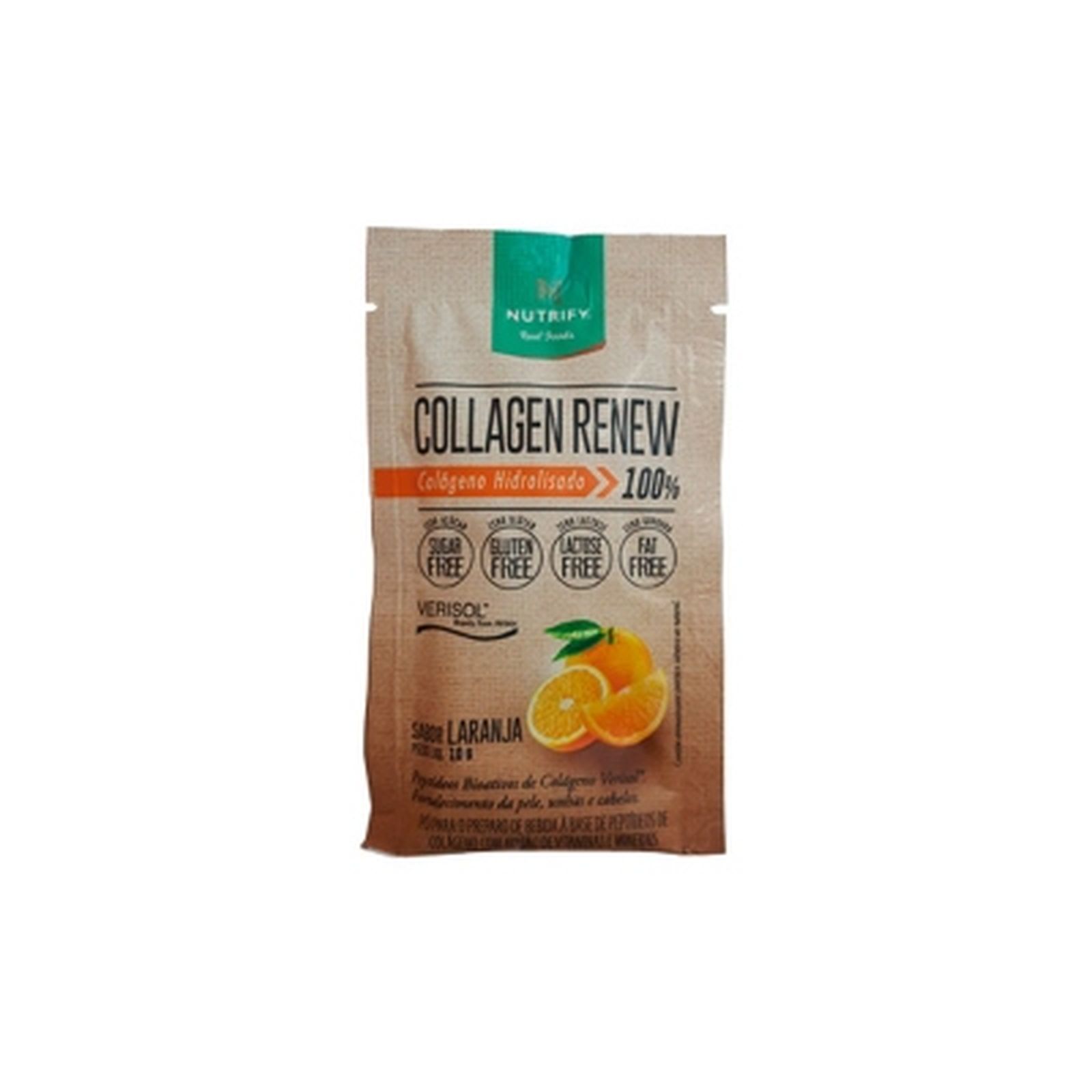 Collagen Renew Laranja Sachê Nutrify 10g