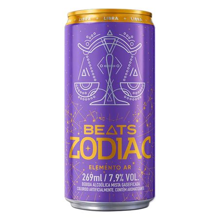 BEBIDA MISTA ALCOÓLICA GASEIFICADA ELEMENTO AR SKOL BEATS ZODIAC