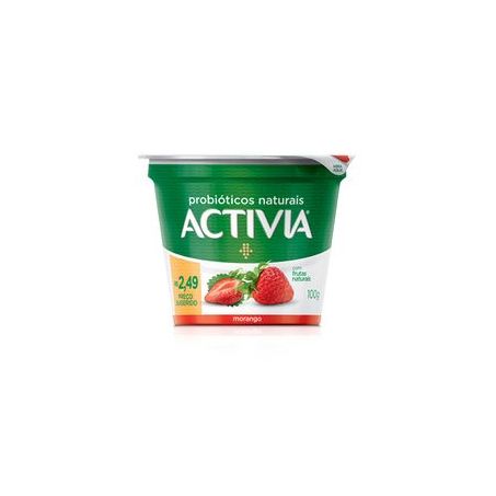 Leite ferm actvia 100gr morang