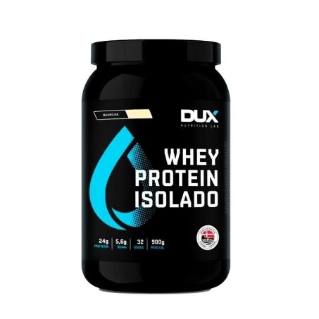 SUPLEMENTO WHEY  DUX NUTRITION ISOLADA BAUNILHA 900G