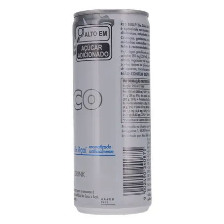 Energético Red Bull Coco e Açaí Lata 250ml 360-8
