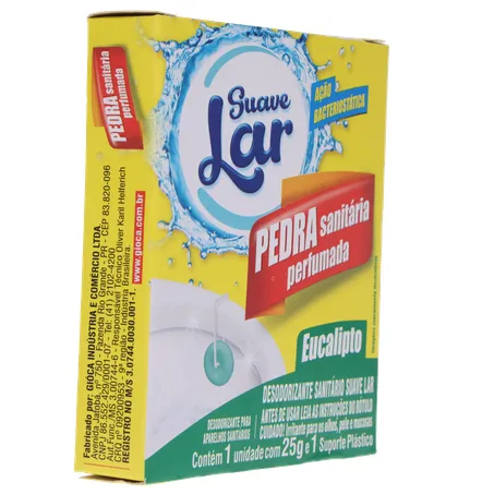 Pedra Sanitaria Suave Lar Eucalipto 25g 360-31