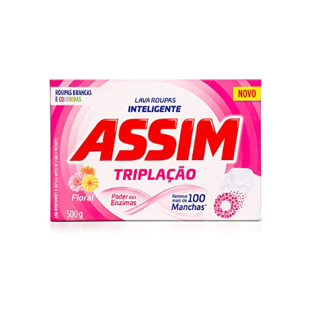 Sabao po assim 800g triplacao floral