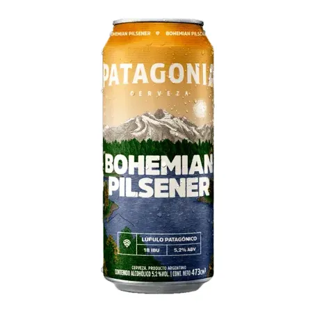 Cerveja Patagonia 355ml Sleek Bohemian Pilsener