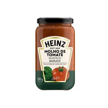 MOLHO HEINZ RUSTICO BASILIC VD 320G