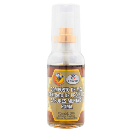 PRÓPOLIS BELLABELHA MENTA E ROMÃ SPRAY 30ML