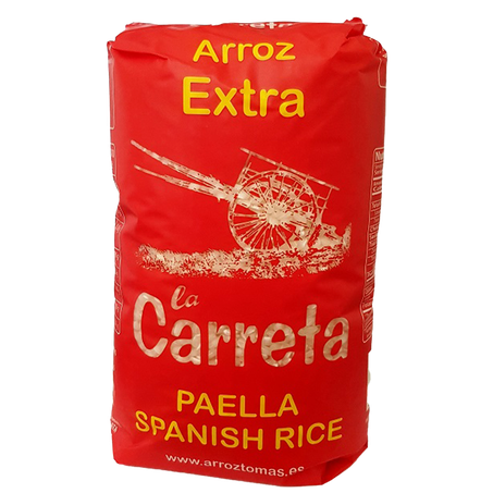 Arroz Extra La Carreta Polido Não Parboilizado para Paella 1kg