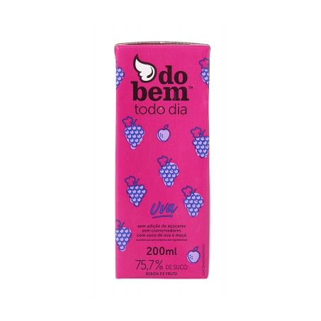 Suco do bem 200ml uva