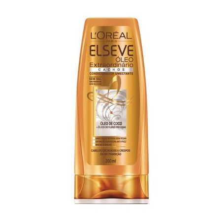 CONDICIONADOR ELSEVE 200ML OLEO EXTRAORD. CACHOS