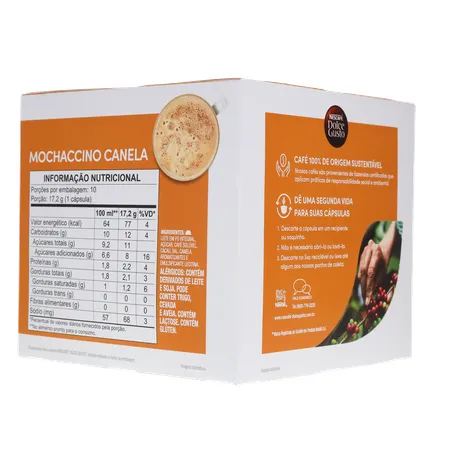 CAFÉ CÁPSULA DOLCE GUSTO MOCHACINO CANELA C/10 360-13