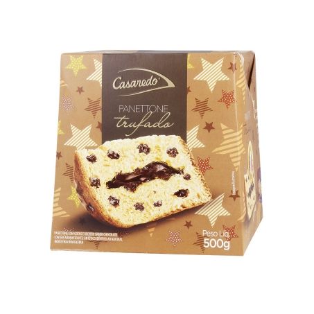 PANETTONE CASAREDO 500G TRUFADO 