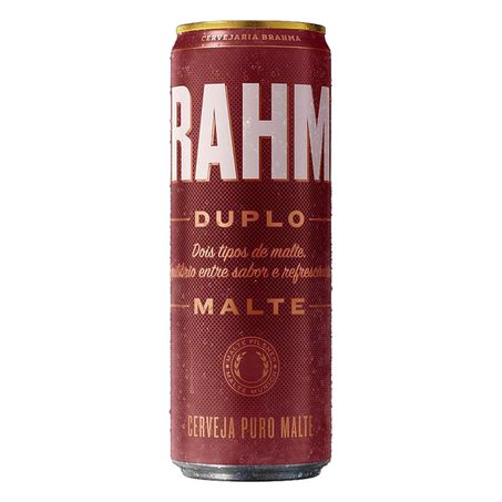 CERVEJA PILSNER DUPLO MALTE BRAHMA LATA