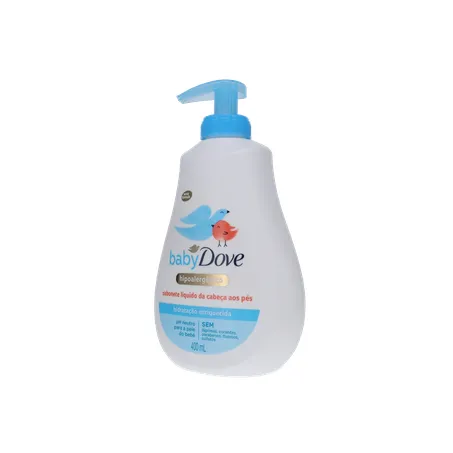 SABONETE LÍQUIDO DOVE BABY HIDRATAÇÃO ENRIQUECIDA 400ML 360-3