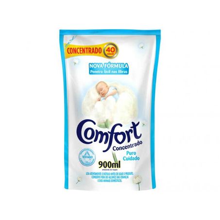 Amaciante concentrado comfort puro cuidado 900ml