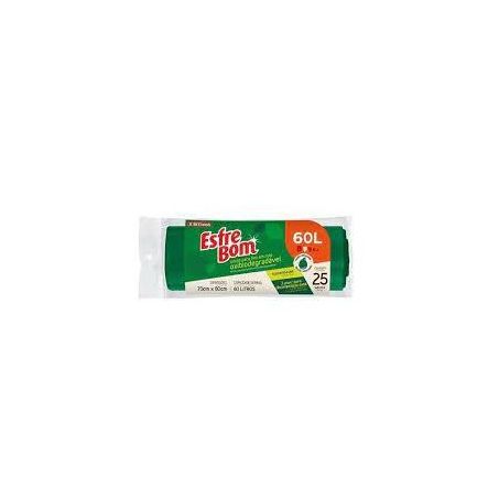 SACO LIXO BETTANIN ESFREBOM EM ROLO  BIO 60L C/25