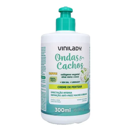 Creme P/Pentear Vinilady Ondas e Cachos 300ml 360-35