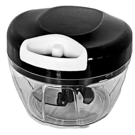 Mini processador manual plastico 3 laminas