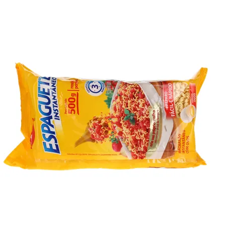 Massa Instantânea Nissin 500g - Espaguete T-3 360-2