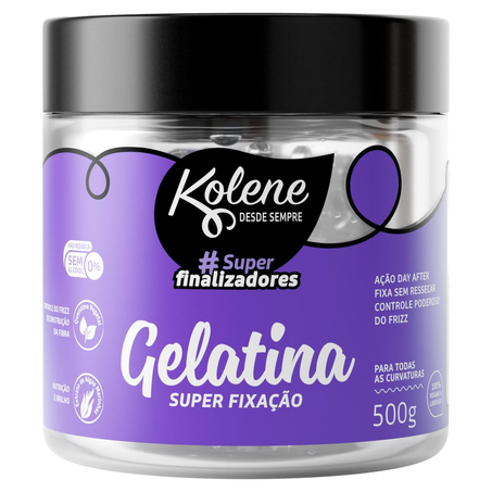 Gelatina Capilar Kolene 500g - Super Fixação