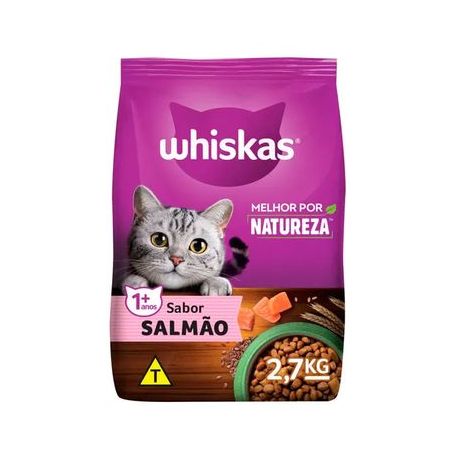 Racao Whiskas 2.7kg Salmao