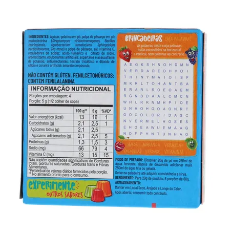 Gelatina Apti Pêssego Caixa 20g 
  360-19