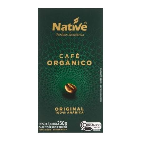 Café native tradicional orgânico 250g