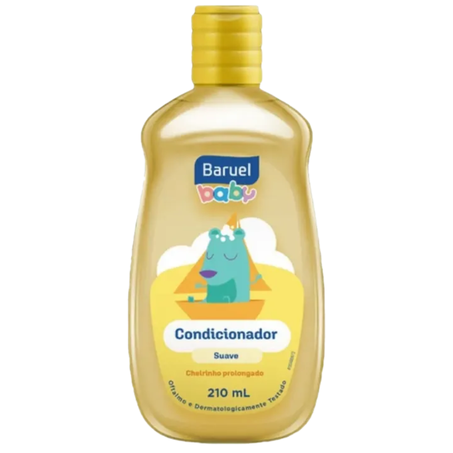 Condicionador infantil baruel baby 210ml suave