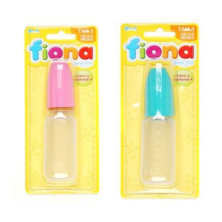 Mamadeira Miniform Látex - Rosa Ou Verde 50ML