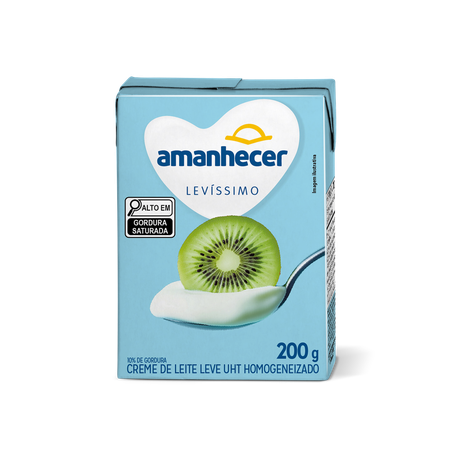 Creme de leite amanhecer 200g