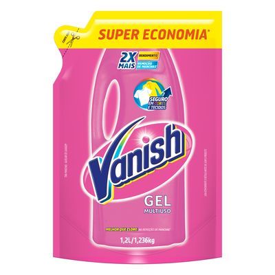 Tira mancha s/cloro gel roupa colorida vanish sch 1.2l