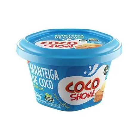 Manteiga de coco c/sal coco show 200g