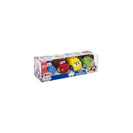Brinquedo carrinhos baby cars sortido c/4
