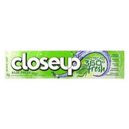 GEL DENTAL ALOE FRESH CLOSEUP PROTEÇÃO 360° FRESH