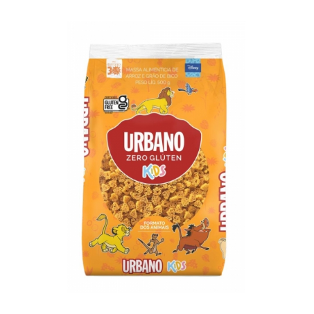 Massa arroz grao bico kids animais urbano 500g
