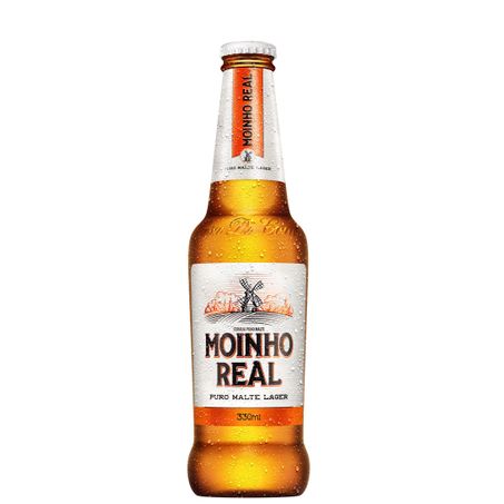 Cerveja moinho real puro malte l.n 330ml