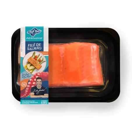 Peixe File Salmao Mar e Rio 300g Skin Pack