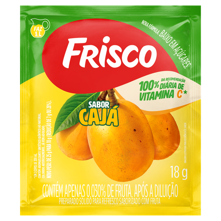 Refresco Frisco Cajá 18g