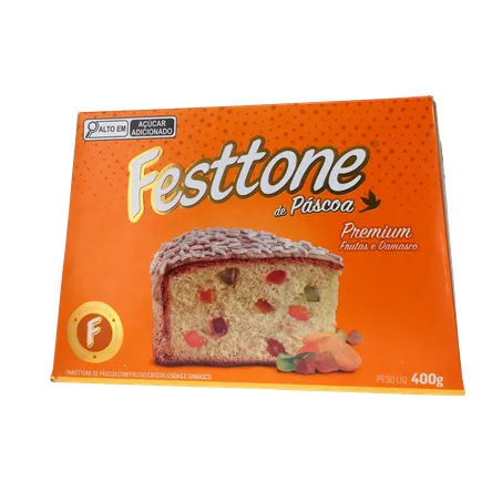 Panettone de Páscoa Festtone Frutas Cristalizadas e Damasco 400G 360-1