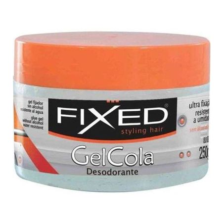 Gel Fixador Fixed 250g Cola Incolor
