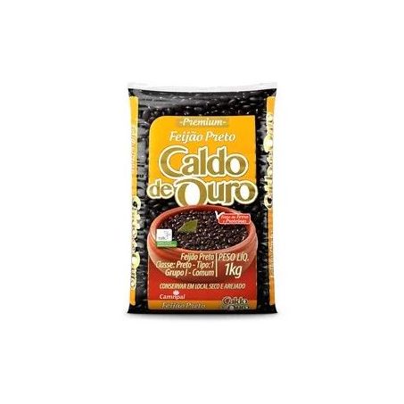 Feijao caldo de ouro preto 1kg
