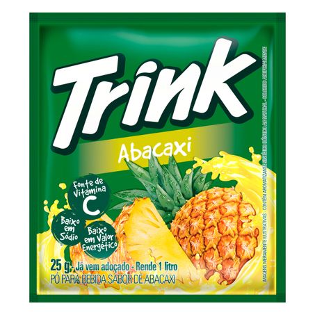 Refresco em pó abacaxi trink