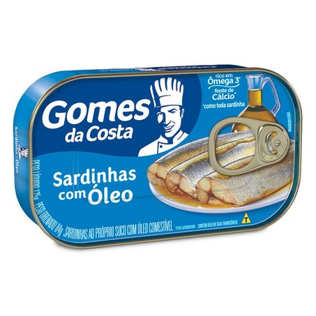 Sardinha gomes da costa 125g oleo