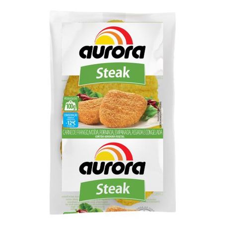 Bife empanado aurora steak 100gr fgo