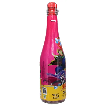 Espumante spunch 660ml zero alcool liga da justica 360-29