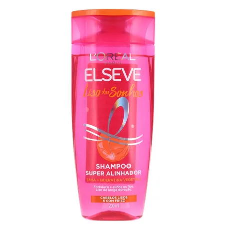 Shampoo Elseve Liso Dos Sonhos 200ml