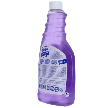Limpa Vidros Limpol com Álcool 4em1 Refil 500ML 360-22